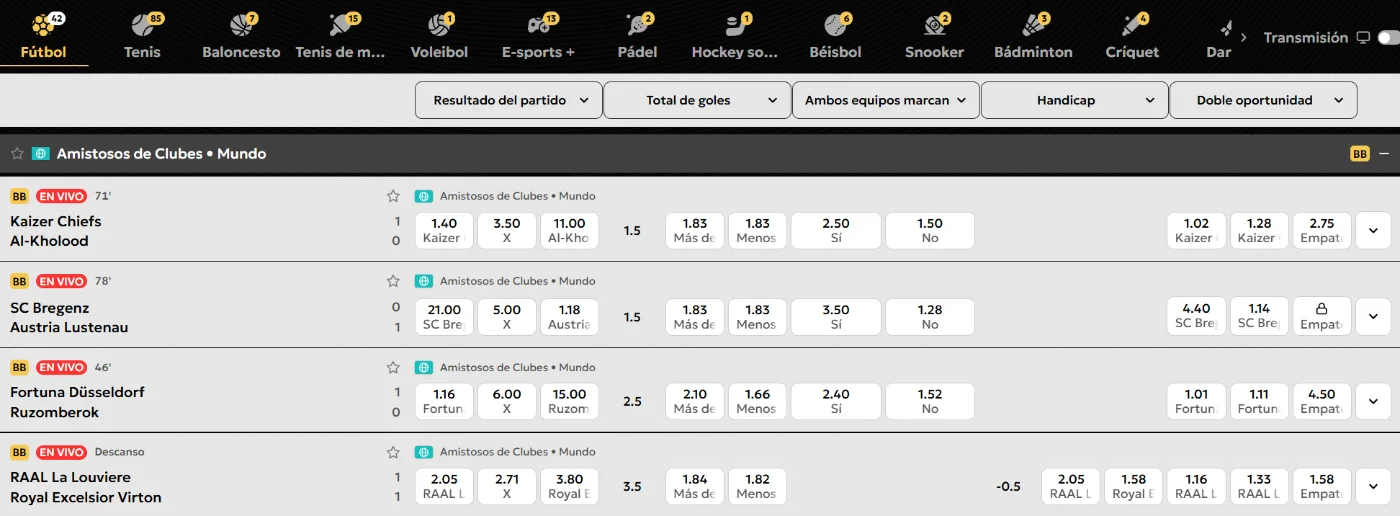 Spinsy Casino Apuestas Deportivas en Vivo Spinsy Casino apuestas deportivas en vivo con partidos, mercados y cuotas