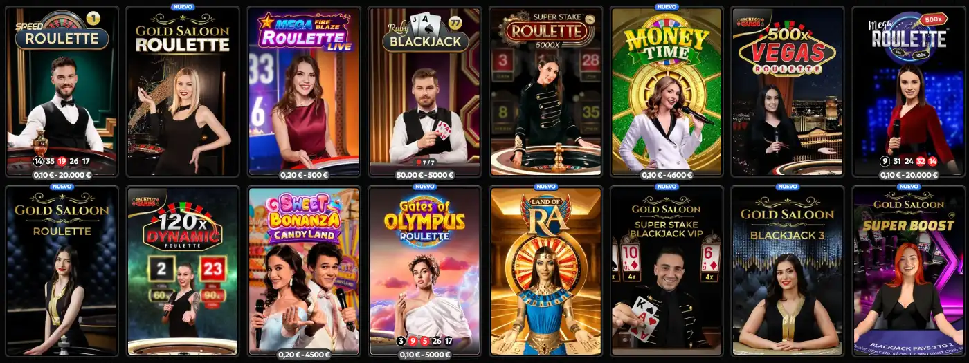 Spinsy Casino Casino en Vivo y Juegos Live Spinsy Casino juegos de casino en vivo con ruleta, blackjack y crupieres reales