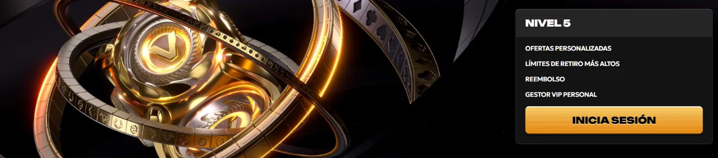 Spinsy Casino Nivel VIP y Beneficios Exclusivos Spinsy Casino nivel VIP 5 con ofertas personalizadas, reembolso y gestor VIP personal